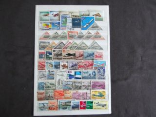 Thematics - Transport Aviation - Various And Stamps (11)