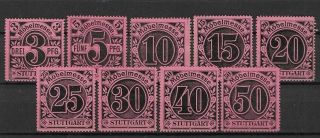 Germany Revenue Stuttgart Furniture Fair 1903 December Values