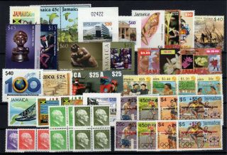 P123735/ Jamaica Stamps – Lot 1984 - 2008 Mnh 101 E