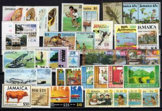P123732/ Jamaica Stamps – Lot 1980 - 2008 Mnh 111 E
