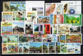 P123730/ Jamaica Stamps – Lot 1980 - 2008 Mnh 115 E