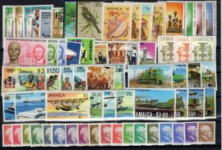 P123726/ Jamaica Stamps – Lot 1964 - 1987 Mnh 108 E