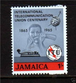 Jamaica 1965 I.  T.  U.  Sg 247 Mnh