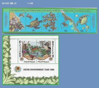T,  Reptile,  Turtle,  Marine Life,  Wildlife,  Nature,  Thematic Philately,  Stamps Or S/s 14