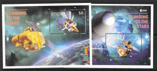 Dominica Sgms2842 2000 Expo 2000 World Stamp Exhibition Mnh