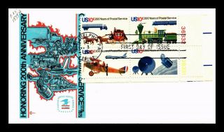 Dr Jim Stamps Us Postal Service Bicentennial Block Of Four First Day Cover Craft