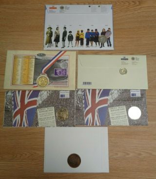 Bundle Of Royal Stamps/Coins Princess Diana Berlin Airlift Olympics x 6 2
