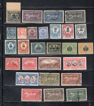 Haiti Stamps & Hinged Lot 2254