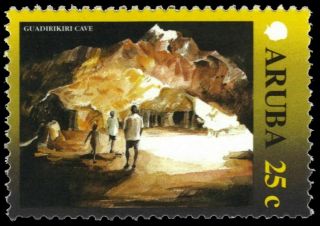 Aruba 185 - Scenic Landscapes " Guadirikiri Cave " (pb18902)