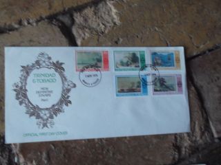 1976 Trinidad & Tobago Definitive Stamps Pt 1 Official First Day Cover