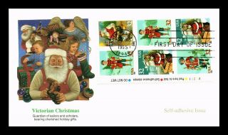 Dr Jim Stamps Us Victorian Christmas Combo First Day Cover Santa Claus