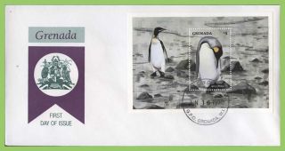 Grenada 1998 $5 King Penguin M/s First Day Cover