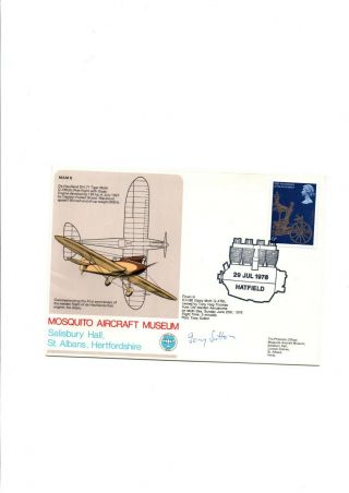 1978 M.  A.  M.  8 Cover - First Flight Of De Havillands Gipsy Engine - Signed Pilot