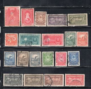 Haiti Stamps Lot 1980