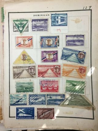 Treasure Coast Tcstamps 60,  Pages Of Dominican Republic Postage Stamps 231