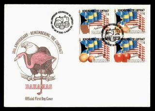 Dr Who 1993 Bahamas Remembering The Contract Fdc C133076