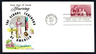 School Teachers Of America Stamp 1093 Fluegel First Day Cover Fdc (1746)