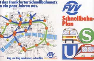 Germany 1983 4 Covers S - Bahn Konstablerwache Frankfurt B517 B519 Railroad Stati 5