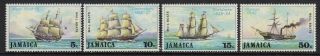 Jamaica 1974 Mail Packet Boats Set Fine Fresh Mnh