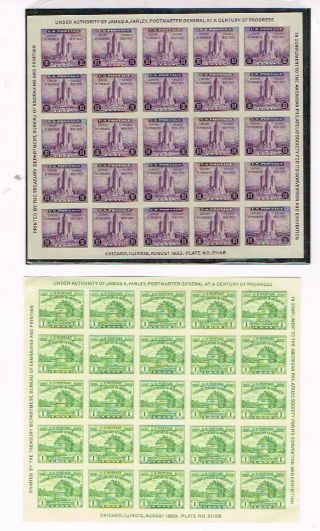 (13 - 766) 2 Usa Phiatelicl Expo (. 01 &.  03) Postage Stamps