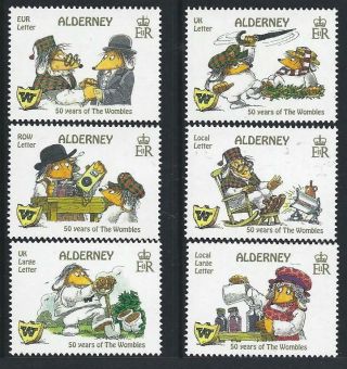 Alderney 2018 50th Anniversary Of The Wombles Unmounted,  Mnh
