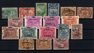 P000112/ Portugal Stamps – 1911 Semi Modern Lot 308 E