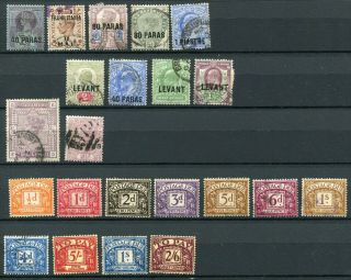 Great Britain - Selection Miscellaneous: Classics/post Offices/postage Due