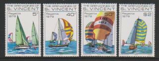 St Vincent Grenadines - 1979,  National Regatta Set - Mnh - Sg 145/8