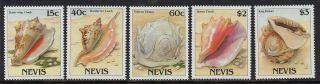 Nevis 1988 Seashells And Pearls Set Fine Fresh Mnh
