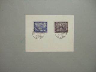 Two Germany 1947,  1948 Leipziger Messe Fdc