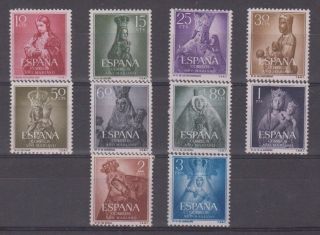 Spain (1954) - Mnh - Sc 804/13 - Yt 843/52 - Edifil 1132/41 Virgins