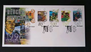 N Zealand 1996 Rescue Service Set First Day Cover