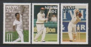 Nevis - 1997,  Nevis Cricketers Set - Mnh - Sg 1060/2