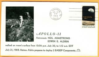Apollo 11 Armstrong & Aldrin On The Moon 7/20/69 By Astro Covers