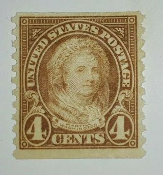 Travelstamps: 1923 - 1929 Us Stamps Sc 601 Martha Washington,  Moglh,  4 Cents