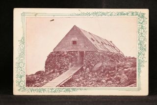 Hampshire: Mount Washington 1908 Tip Top House Souvenir Advertising Postcard