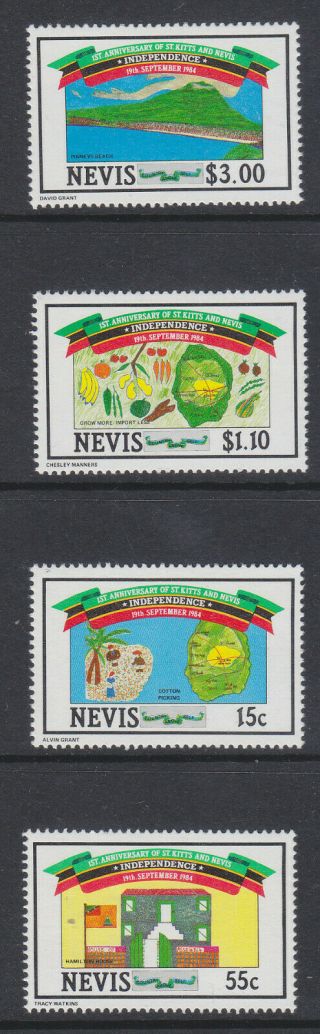 Nevis 1984 Independence Set Mnh