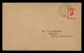 Dr Who 1929? Gb Postal Union Congress Special Cancel To Sutton Coldfield E40501