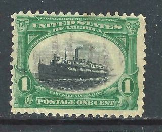 294 Us 1 Cent Green & Black - Pan - Am Expo Issue - - N/g - Fine