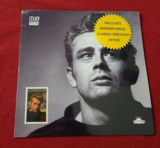 James Dean Stamp Sheet And Stamp Folio Legends of Hollywood 2