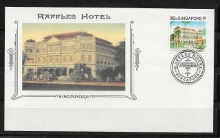 L2917 Singapore Raffles Hotel Cover Reopening 1991 Cover