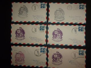 20 US Operation Deep Freeze Navy covers USS Wilhoite Byrd 1960 - 1961 ID 1355 4