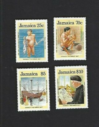 Jamaica Sc 717 - 20 (1989) Complete Mnh