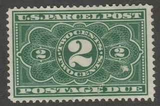 Usa Scott Jq2 Parcel Post Postage Due 2 Cent Sm Scuff (jq2 - 3)