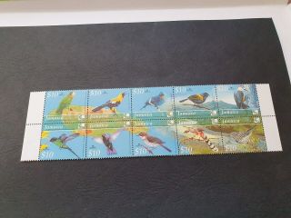Jamaica 2004 - Birds Sheet - 10 X $10 - Mnh - As Seen
