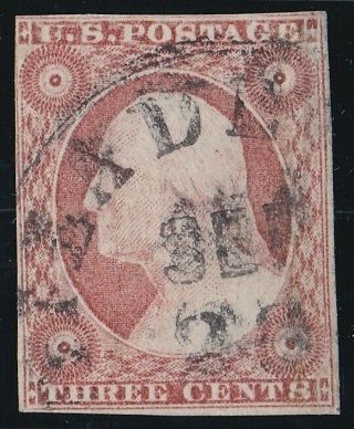 U.  S.  Stamps Scott 11 - 1851 3c George Washington