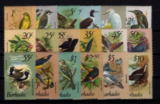 P114001 / Barbados / Y&t 472 / 488 Neufs / Mnh Complete