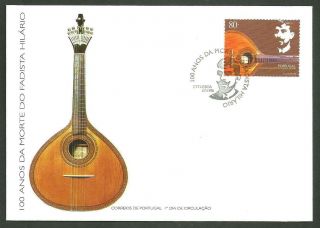 Portugal 1996 - Fdc 100 Years Fadista Hilário Death