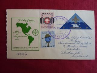 Jamaica First Day Cover - The Boy Scouts Association Of Jamaica 27 August 1964