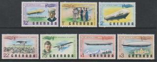 Grenada - 1978,  1st Zeppelin Flight Set - Mnh - Sg 907/13
